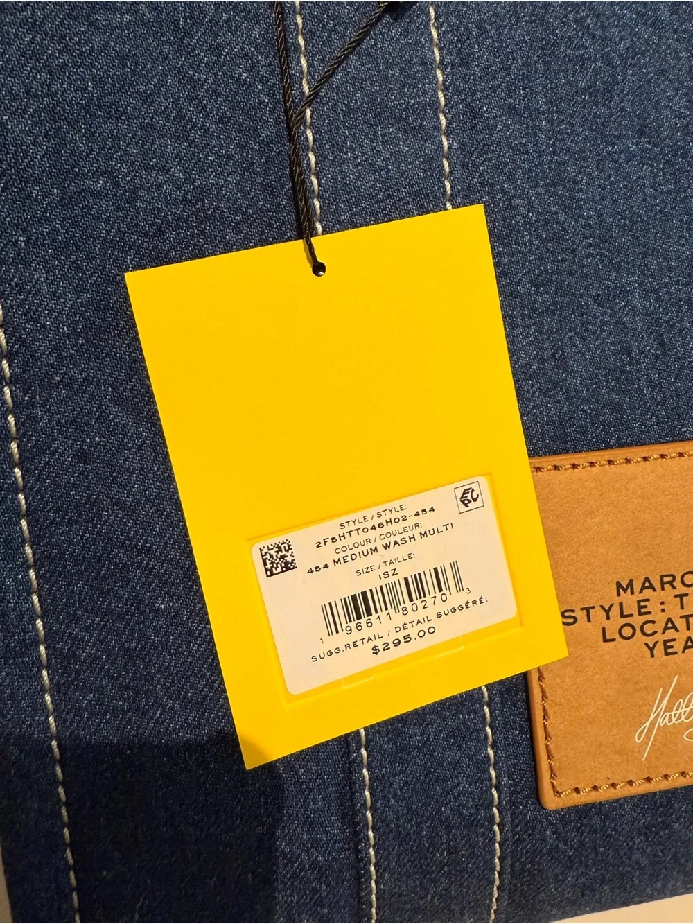 NWT Marc Jacobs medium joy the tote bag - Picture 8 of 8